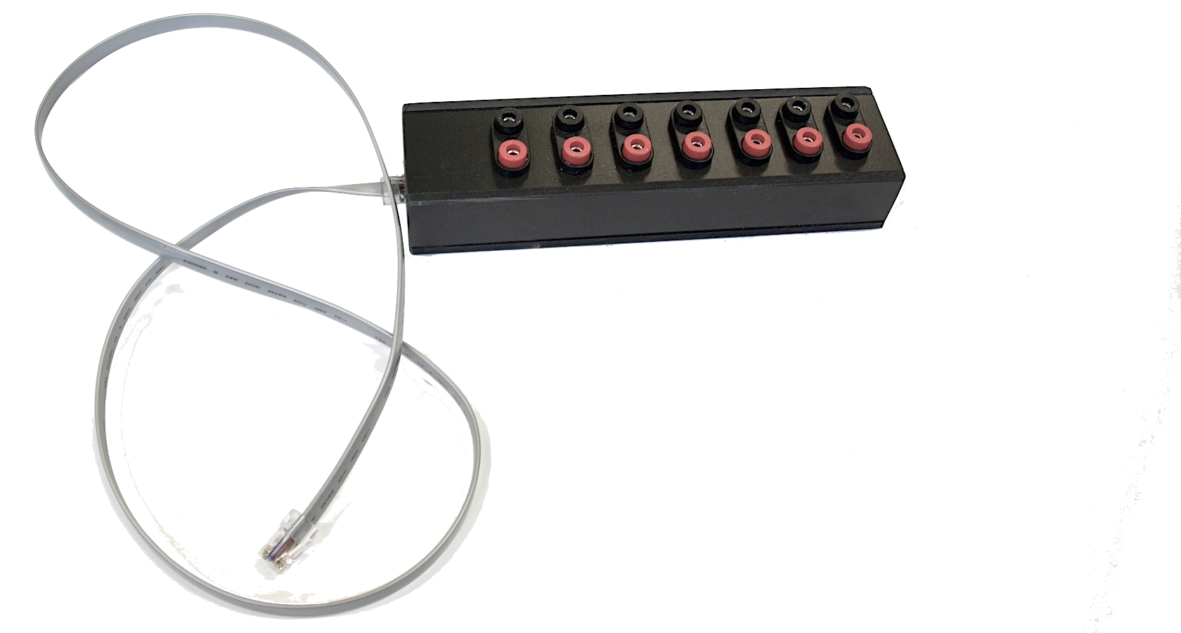 Breakout Box — signal interface for connecting wheel cages to ClockLab USB data acquisition
